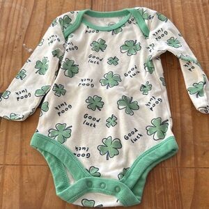 Long sleeve onesie.3-6 months